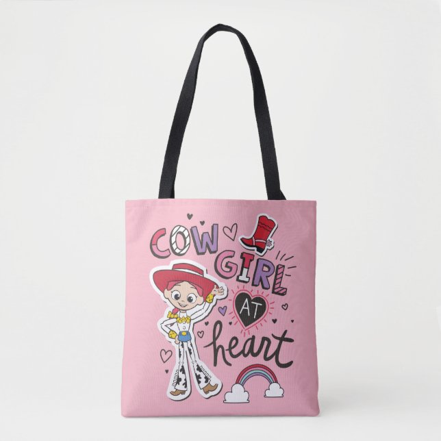 Tote Bag Jessie "Cowgirl At Heart" (Devant)