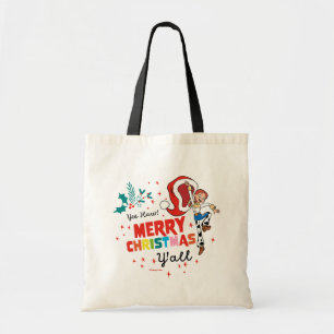 Tote Bag Jessie   Joyeux Noël Y'all