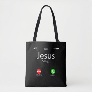 Tote Bag Jésus Appelle Chrétien