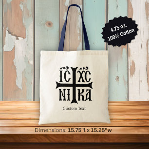 Tote Bag Jésus Christ conquiert l'Emblème