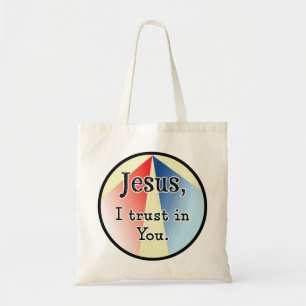 Tote Bag Jésus, je fais confiance à toi : Miséricorde divin