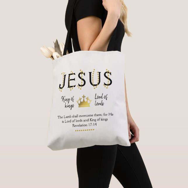 Tote Bag JÉSUS Roi des rois (De près)