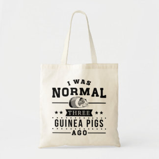 Tote Bag J'étais il y a les trois cobayes normaux
