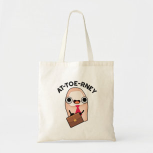 Tote Bag Jeu de doigts de pieds amusant procureur