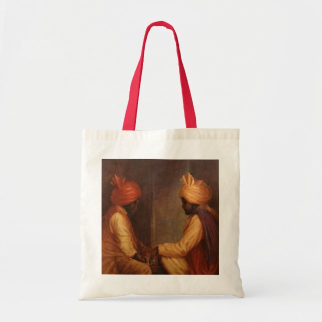 Tote Bag Jeu d'échecs (Devant)