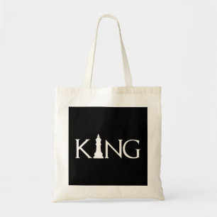 Tote Bag Jeu d'échecs King pièce Halloween Costume d'échecs