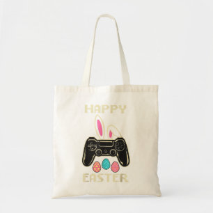 Tote Bag Jeu Vidéo Pâques Bunny Gaming Contrôleur Gamer Bo