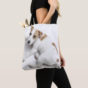 Tote Bag Jeune Jack Russell Terrier