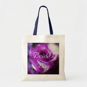 Tote Bag Jeune mariée de rose de pourpre