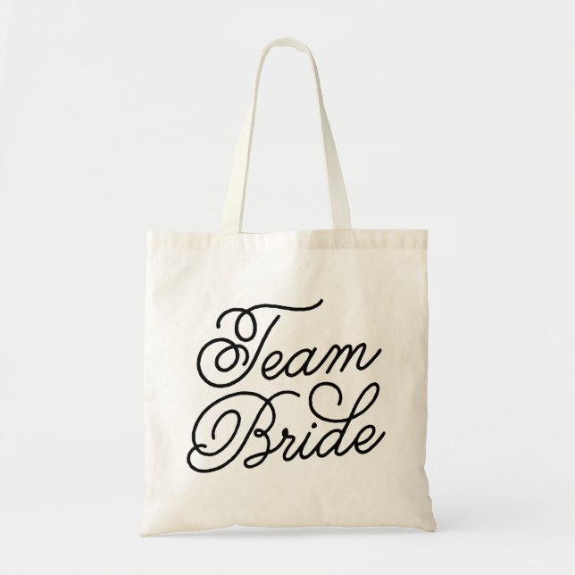 Tote Bag Jeune mariée d'équipe (Devant)