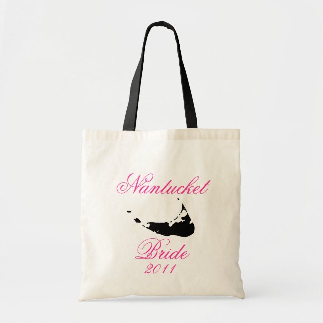Tote Bag Jeune mariée Fourre-tout de Nantucket (Devant)