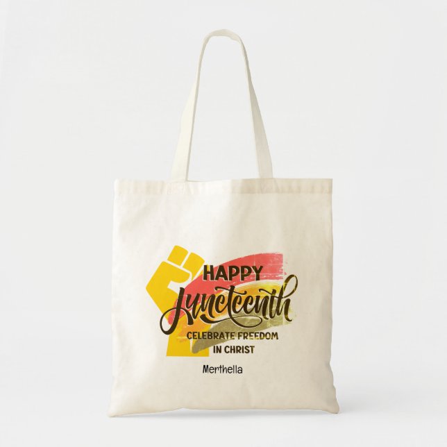 Tote Bag JEUX JUNETEENTH Christian (Devant)