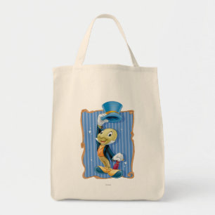Tote Bag Jiminy Cricket Lifting Son Casquette