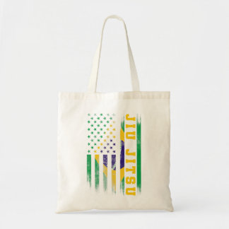Tote Bag Jiu Jitsu Brésil Bjj Brésil Drapeau des États-Unis