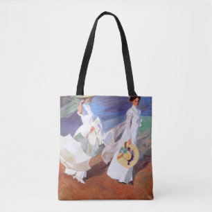 Tote Bag Joaquin Sorolla Femmes Promenade Plage