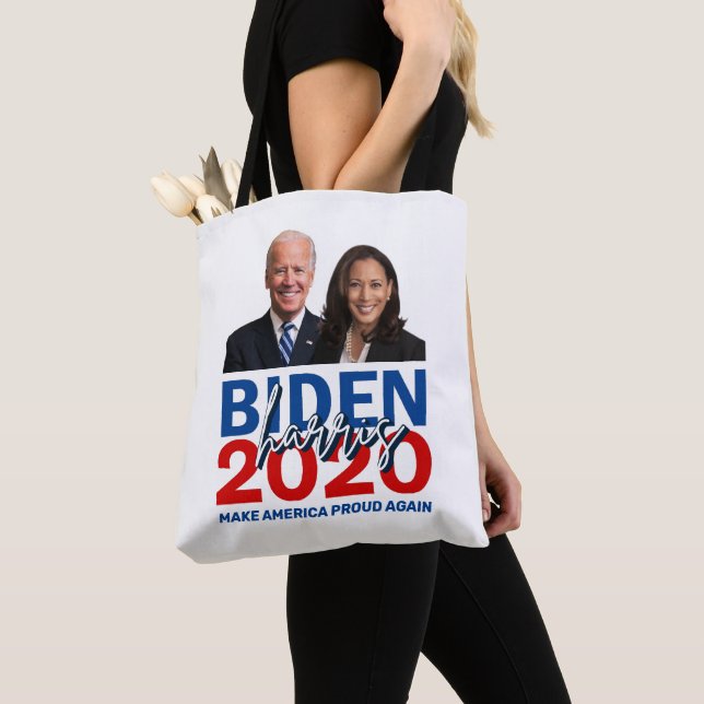 Tote Bag Joe Biden Kamala Harris 2020 Cool Campagne Fourre- (De près)