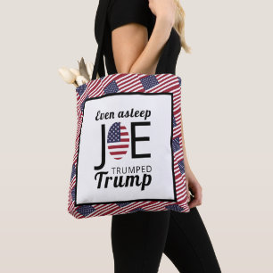Tote Bag Joe Trumped Trump, drapeau américain