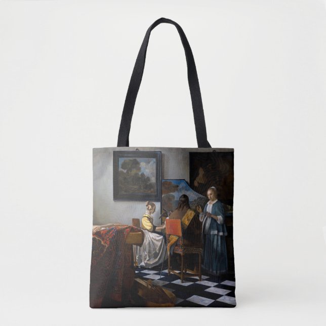 Tote Bag Johannes Vermeer - Le Concert (Devant)