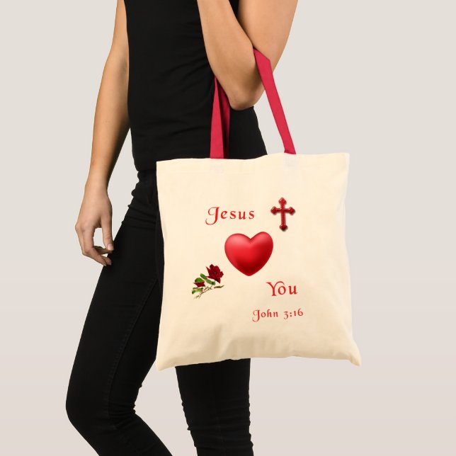 Tote Bag John 3:16 (Devant (produit))