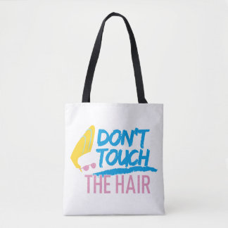 Tote Bag Johnny Bravo - Don't Touch The Hair Graphic