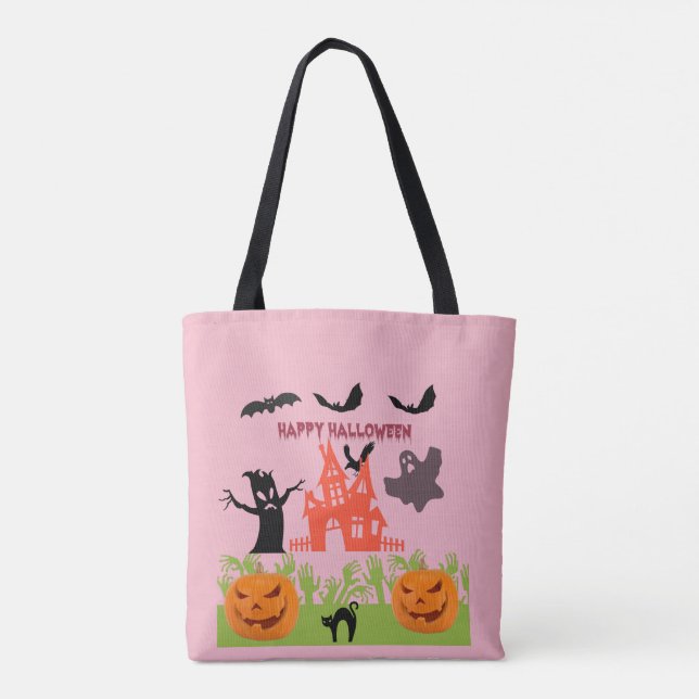 Tote Bag Joie sinistre de vacances (Dos)
