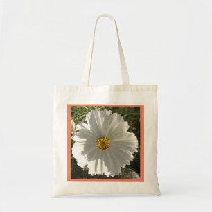 Tote Bag Joli blanc Cosmos Flower Photo