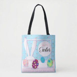 Tote Bag Joli Bunny Boeuf de Pâques Chasse Printemps