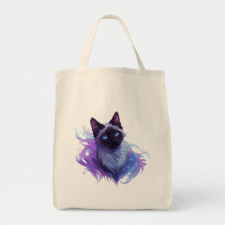 Tote Bag Joli chat siamois