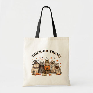 Tote Bag Joli costume d'Halloween pour chats mignons - Tric