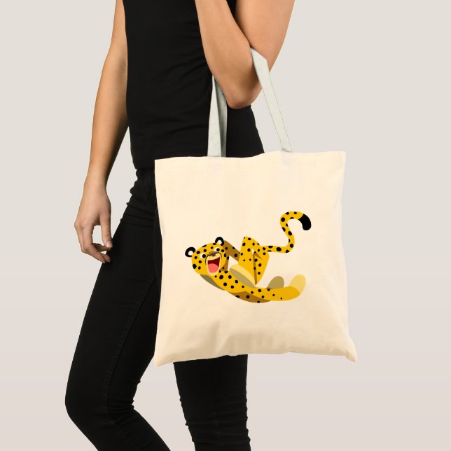 Tote Bag Joli dessin animé Cheetah (Devant (produit))