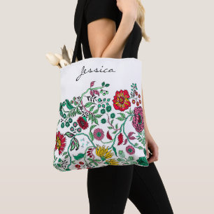 Tote Bag Joli Jardin Fleur Orné Art Personnalisé