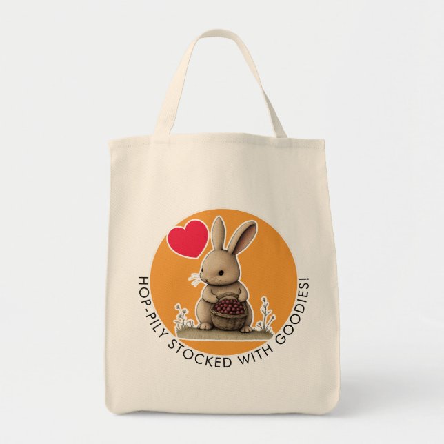 Tote Bag Joli lapin (Devant)