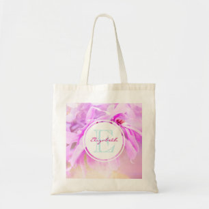 Tote Bag Joli Monogramme photo rose