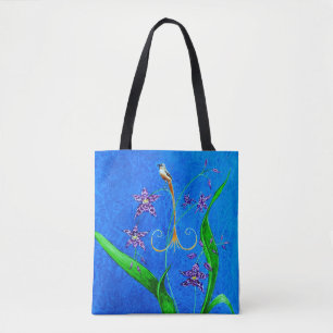Tote Bag Joli petit orchidée
