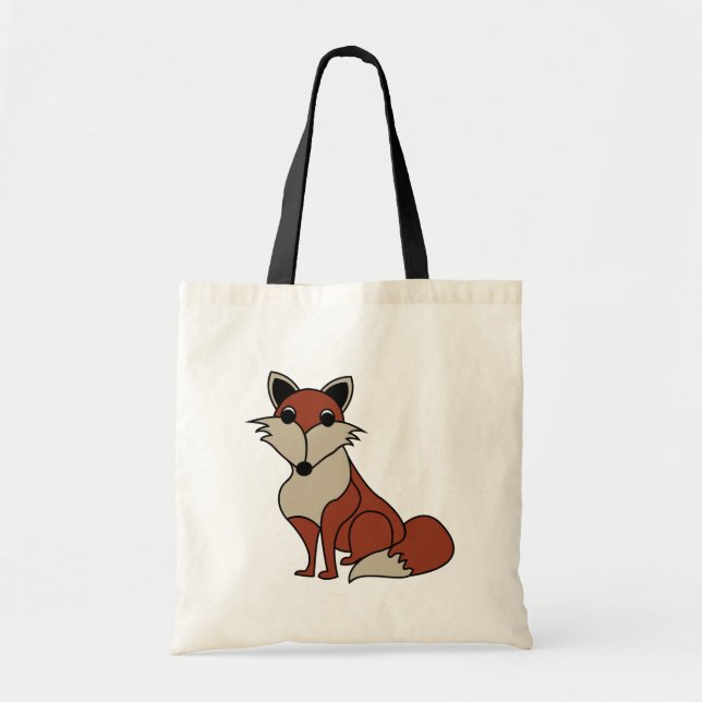 Tote Bag Joli Red Fox Animal Kids (Devant)