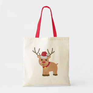 Tote Bag Joli renne de Noël