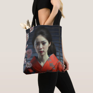 Tote Bag Jolie fille asiatique