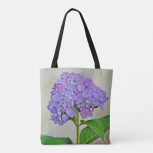 Tote Bag Jolie Hydrangée violette