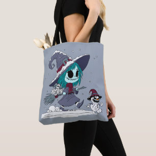 Tote Bag Jolie sorcière hivernale