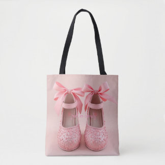 Tote Bag jolies chaussures roses