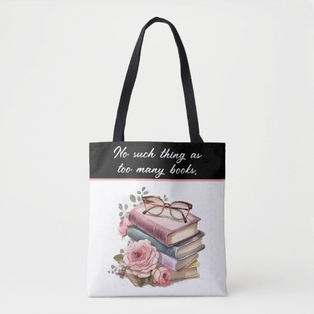 Tote Bag Jolies Livres (Devant)