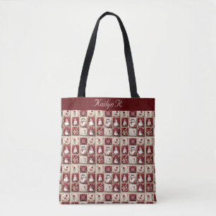 Tote Bag Jolly Snowmen