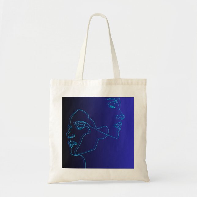Tote Bag Jorteil de design d'art moderne double face (Devant)