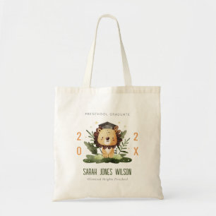 Tote Bag Jote Kids Lion Foliage Primaire Partie de graduati