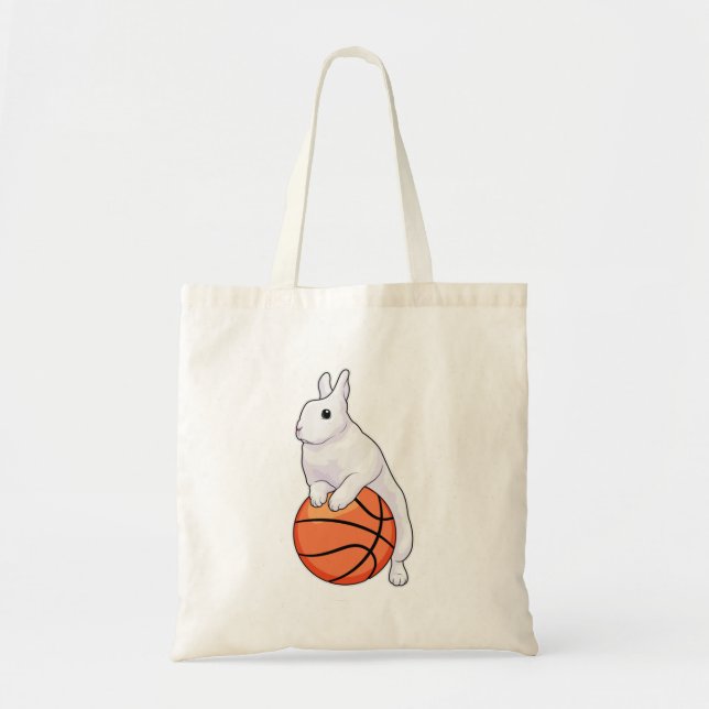 Tote Bag Joueur de basket-ball Bunny (Devant)