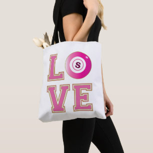 Tote Bag Joueur de bingo Ajouter votre menu initial