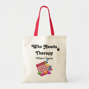 Tote Bag Joueur de Bingo branché Drôle Citation de Bingo