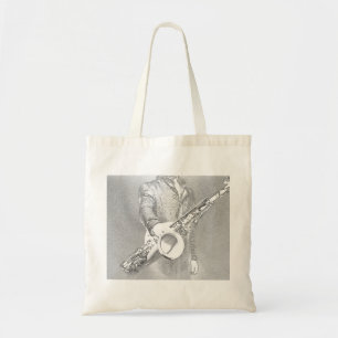 Tote Bag joueur de saxophone