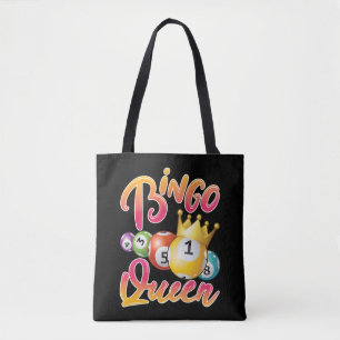 Tote Bag Joueuse Bingo Queen Femmes