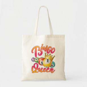 Tote Bag Joueuse de Bingo Queen Women
